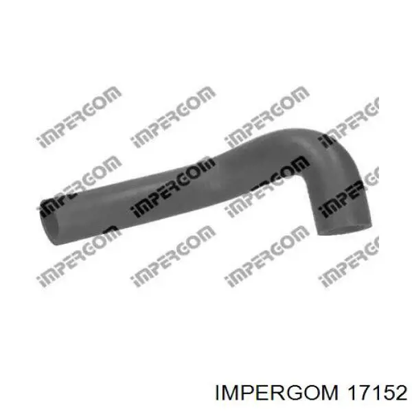 17152 Impergom шланг (патрубок интеркуллера верхний правый)