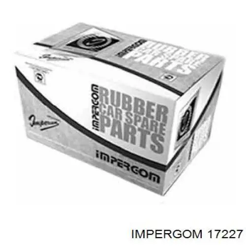 Патрубок воздушный, вход в турбину (наддув) 17227 Impergom