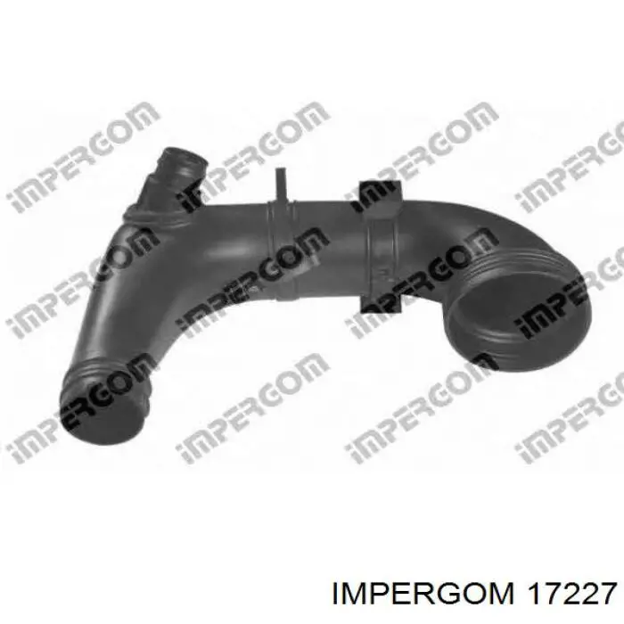 Патрубок воздушный, вход в турбину (наддув) Impergom 17227 цена, от 19.97 USD