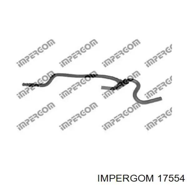 Патрубок системи охолодження 17554 Impergom