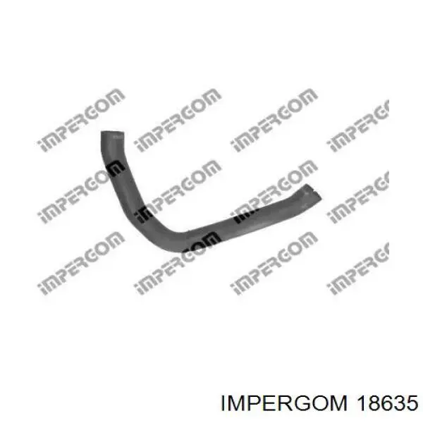18635 Impergom шланг (патрубок интеркуллера)