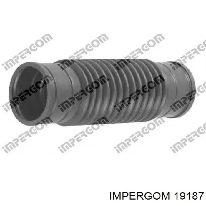 Tubo flexible de aspiración, entrada del filtro de aire 19187 Impergom