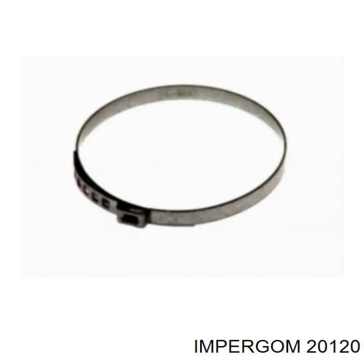 Хомут стяжной металлический, универсальный Impergom 20120 цена, от 0.60 USD