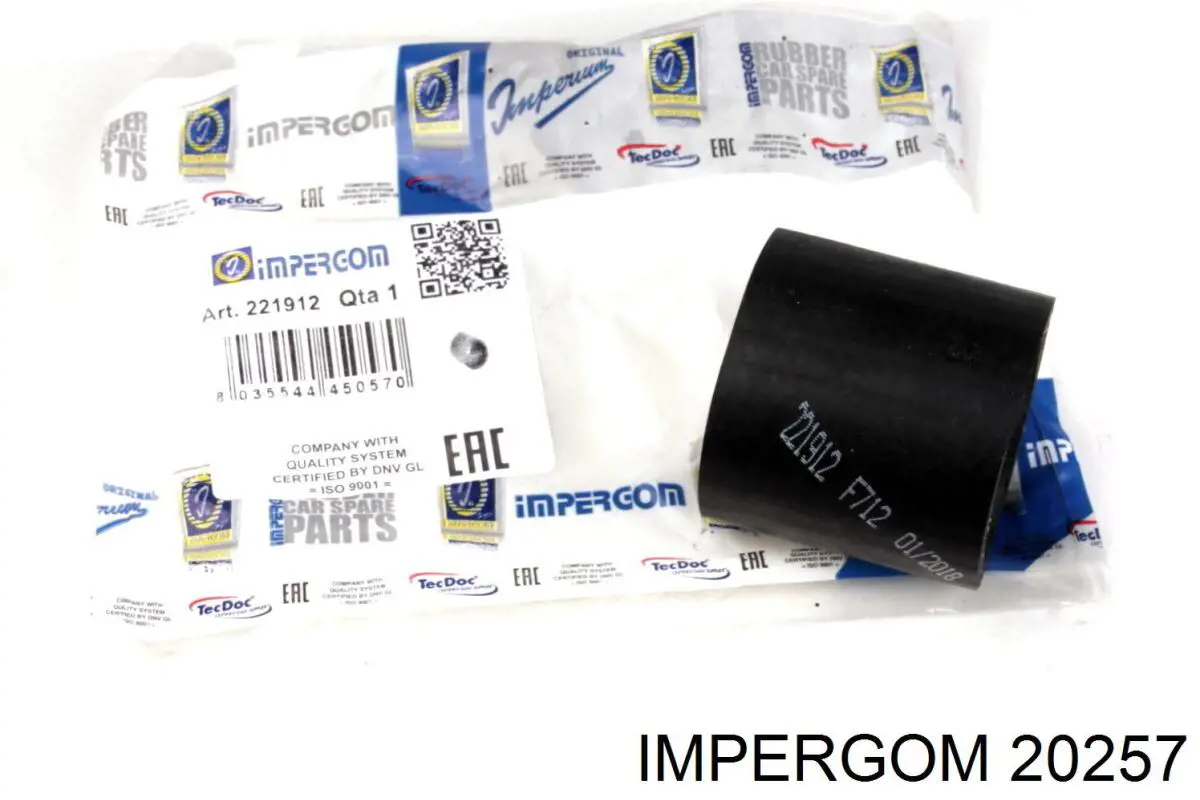 Скоба патрубка интеркуллера Impergom 20257 цена, от 1.36 USD