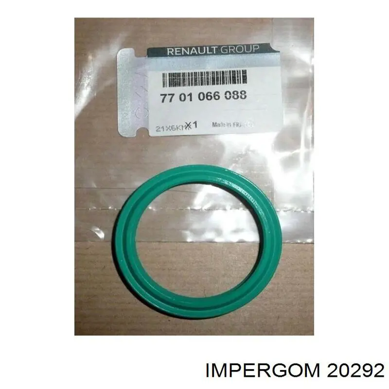 20292 Impergom anel de cano derivado de turbina, de ar comprimido