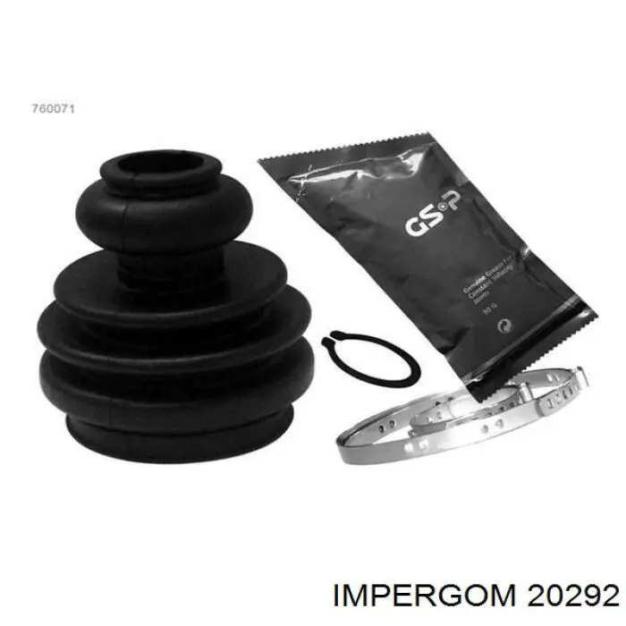Кольцо патрубка турбины, нагнетаемого воздуха Impergom 20292 цена, от 8.05 USD