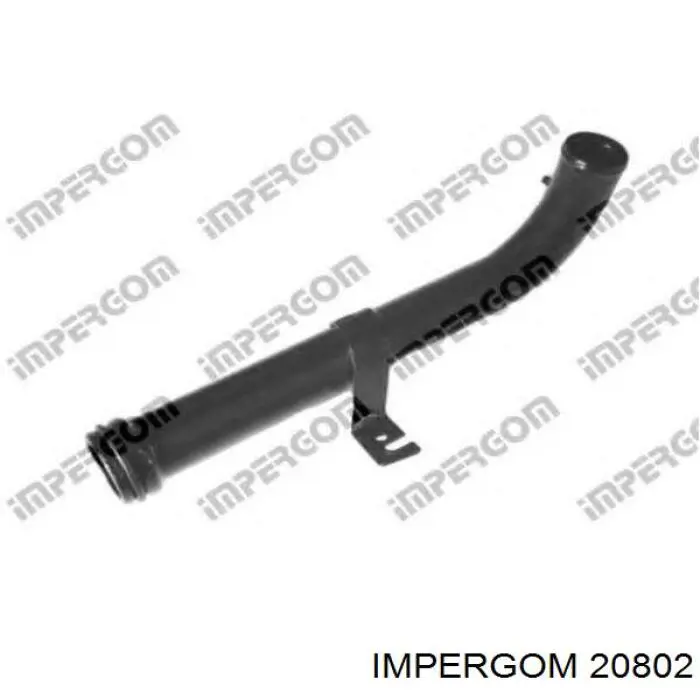 Патрубок радиатора 20802 Impergom