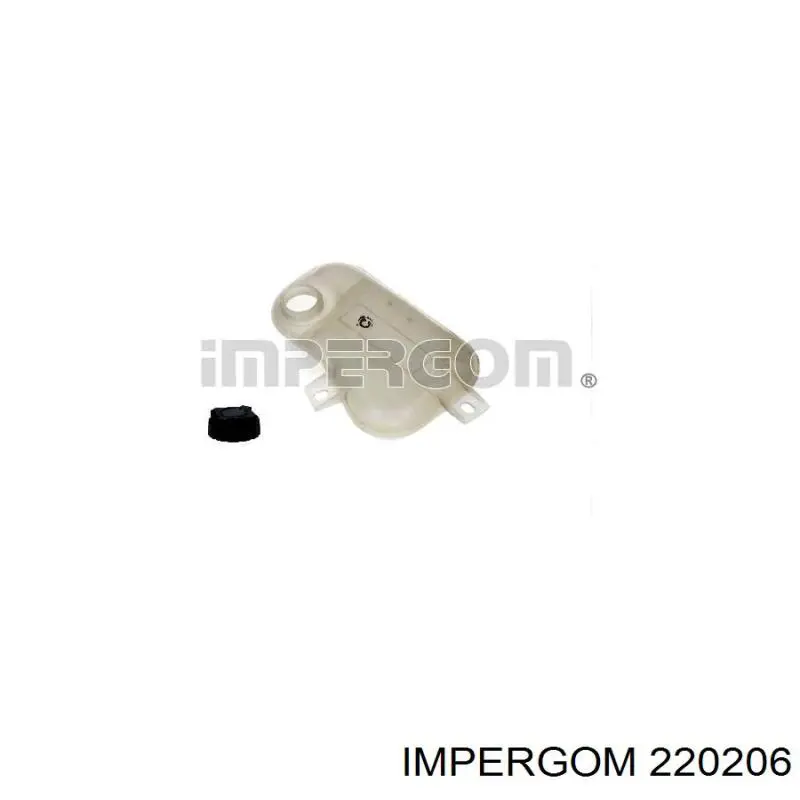 Купить 220206 Impergom Патрубок радиатора