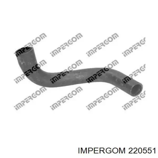 220551 Impergom шланг радиатора отопителя (печки, обратка)