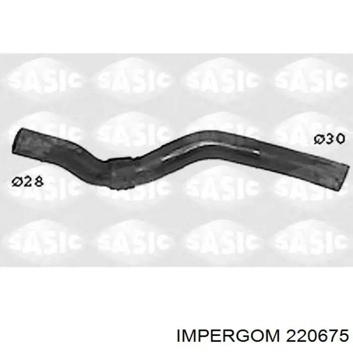 Шланг радиатора охлаждения Impergom 220675 цена, от 11.25 USD