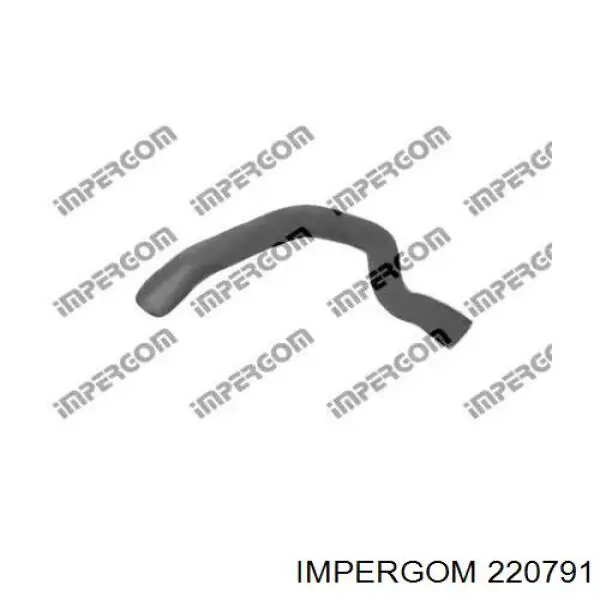 Патрубок радиатора 220791 Impergom