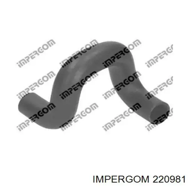 Патрубок радиатора 1343CQ Peugeot/Citroen
