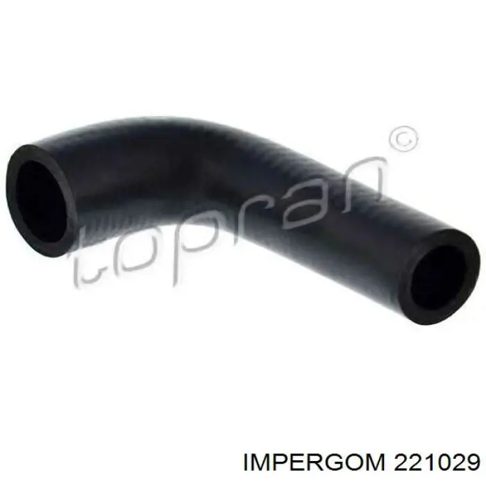 Патрубок радиатора 221029 Impergom