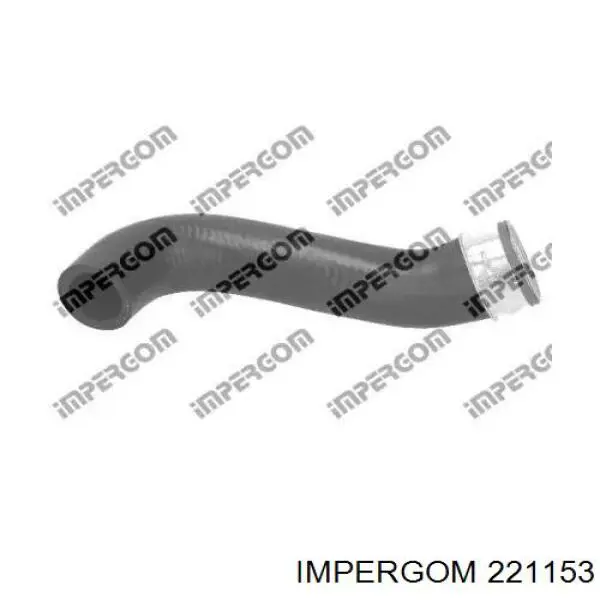 221153 Impergom шланг (патрубок интеркуллера нижний)