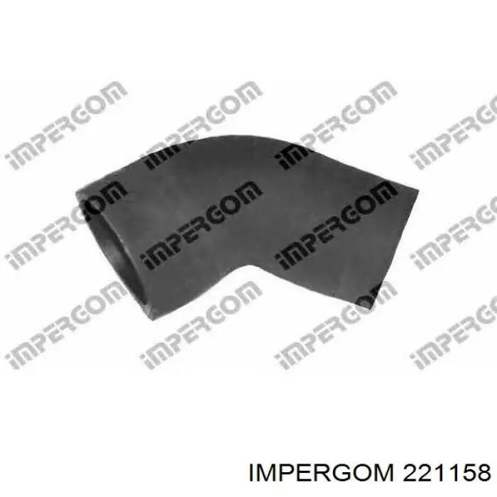Патрубок расходомера воздуха 221158 Impergom
