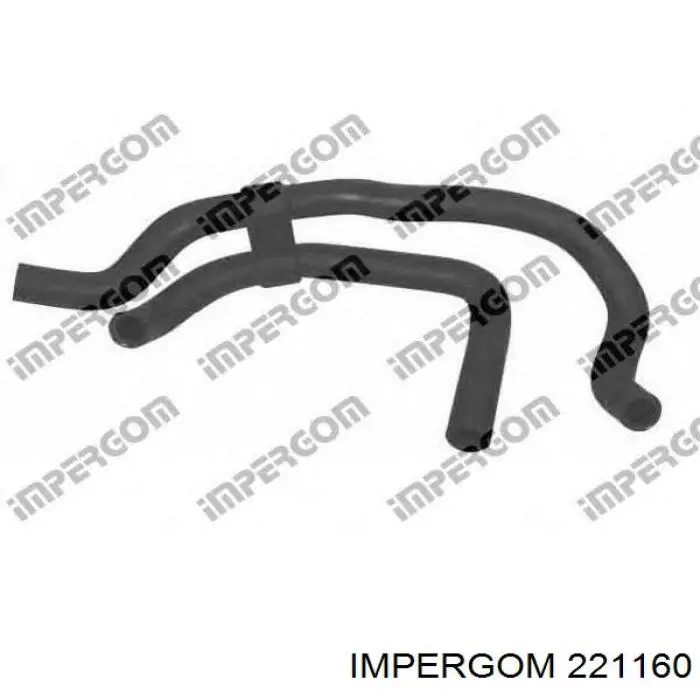 Купить 221160 Impergom Патрубок интеркулера