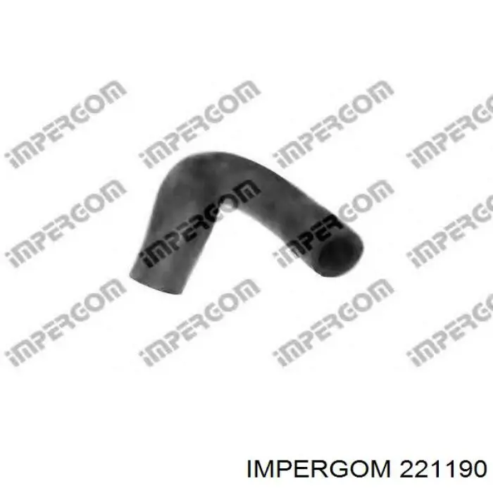 Шланг радиатора охлаждения Impergom 221190 цена, от 16.54 USD