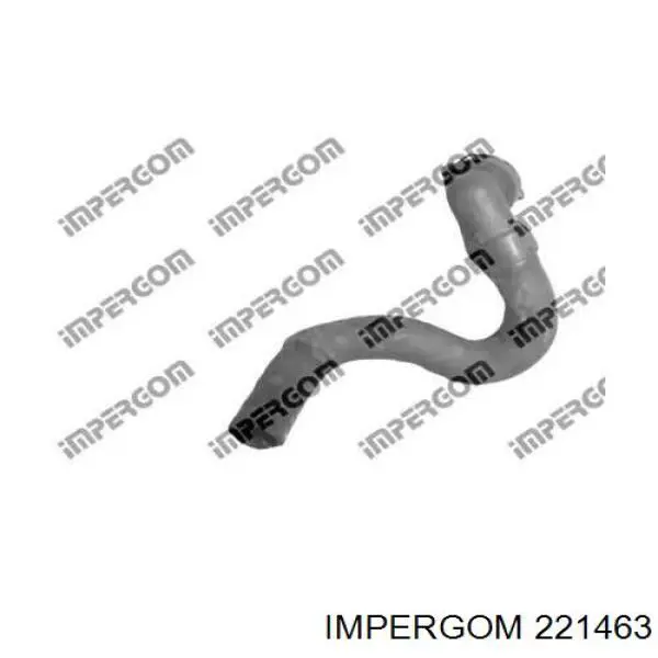 Нижний шлаг радиатора охлаждения 13261084 Opel