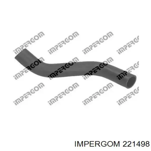 221498 Impergom шланг (патрубок радиатора охлаждения верхний)