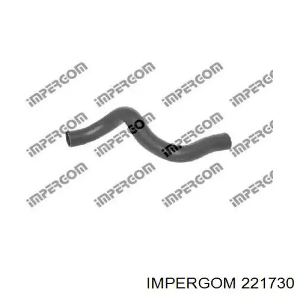 221730 Impergom mangueira (cano derivado do radiador de esfriamento superior)
