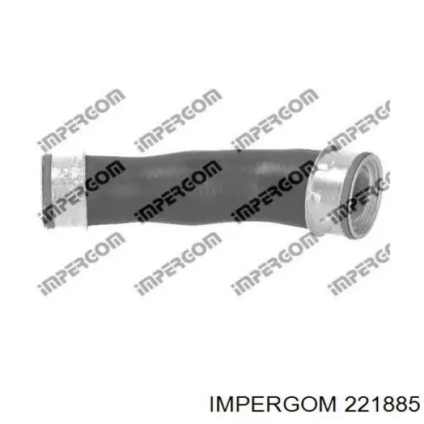 221885 Impergom патрубок воздушный, выход из турбины/компрессора (наддув)