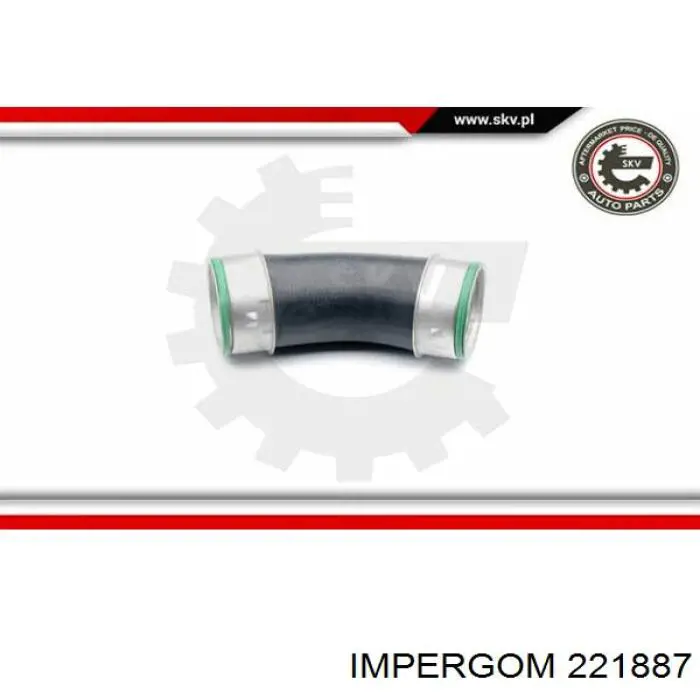 Шланг/патрубок интеркуллера Impergom 221887 цена, от 23.88 USD
