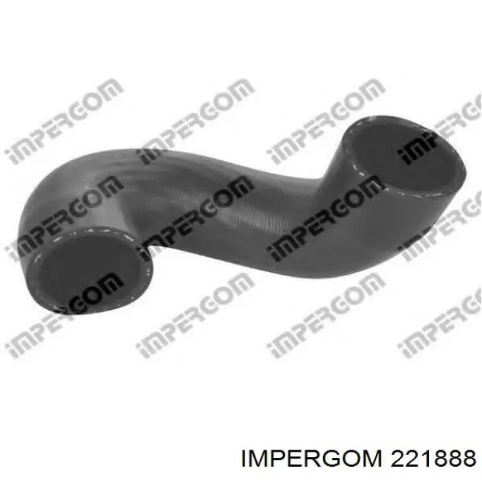 Tubo flexible de aire de sobrealimentación izquierdo 221888 Impergom
