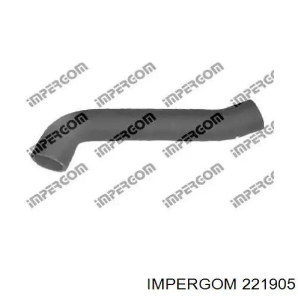 221905 Impergom шланг (патрубок интеркуллера нижний)