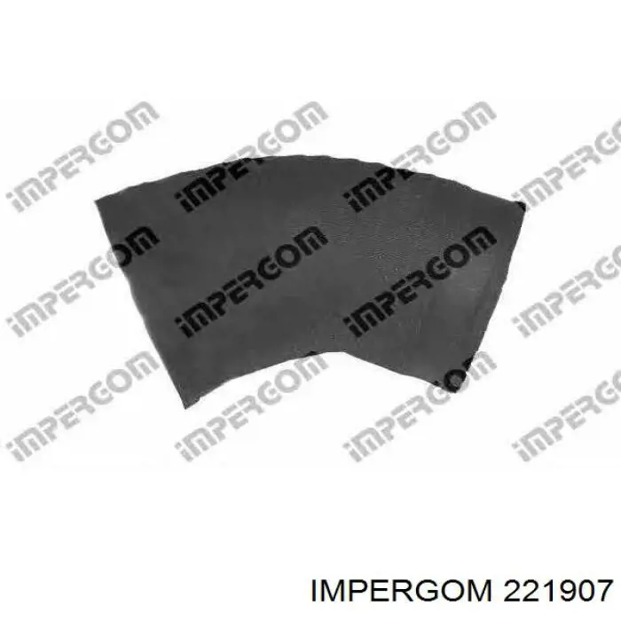 Патрубок воздушный, выход из турбины/компрессора (наддув) 221907 Impergom