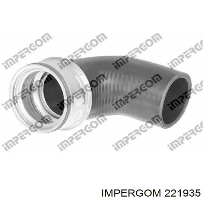 221935 Impergom шланг (патрубок интеркуллера верхний левый)