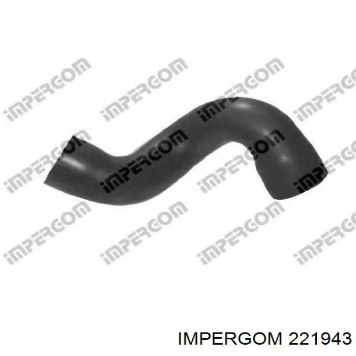 Tubo flexible de aire de sobrealimentación superior 221943 Impergom
