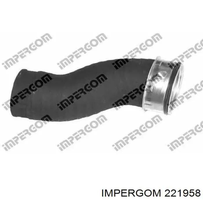 Шланг (патрубок) интеркуллера нижний правый Impergom 221958