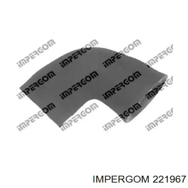 Шланг (патрубок) интеркуллера нижний левый 221967 Impergom