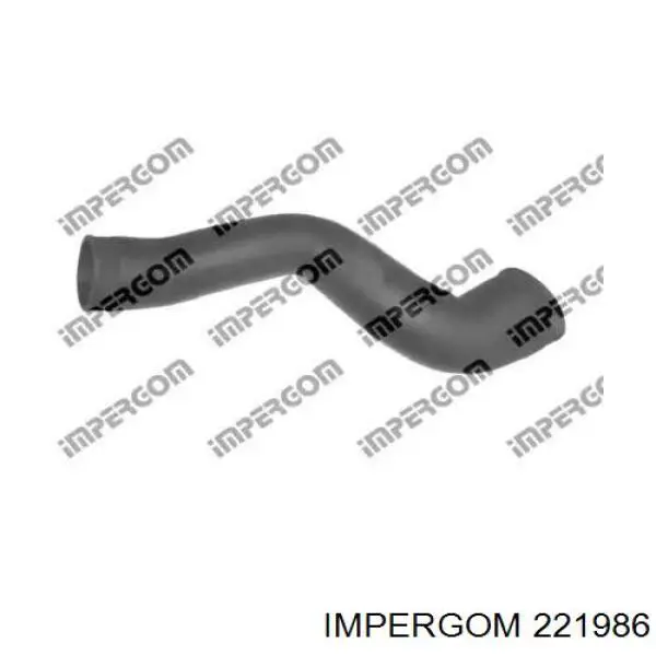 221986 Impergom шланг (патрубок интеркуллера верхний левый)