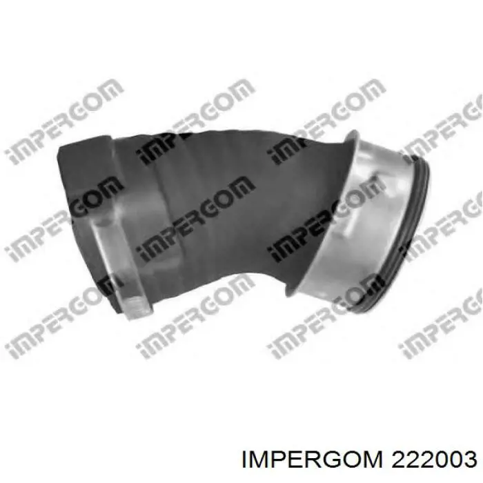 Патрубок воздушный, дроссельной заслонки Impergom 222003 цена, от 12.67 USD
