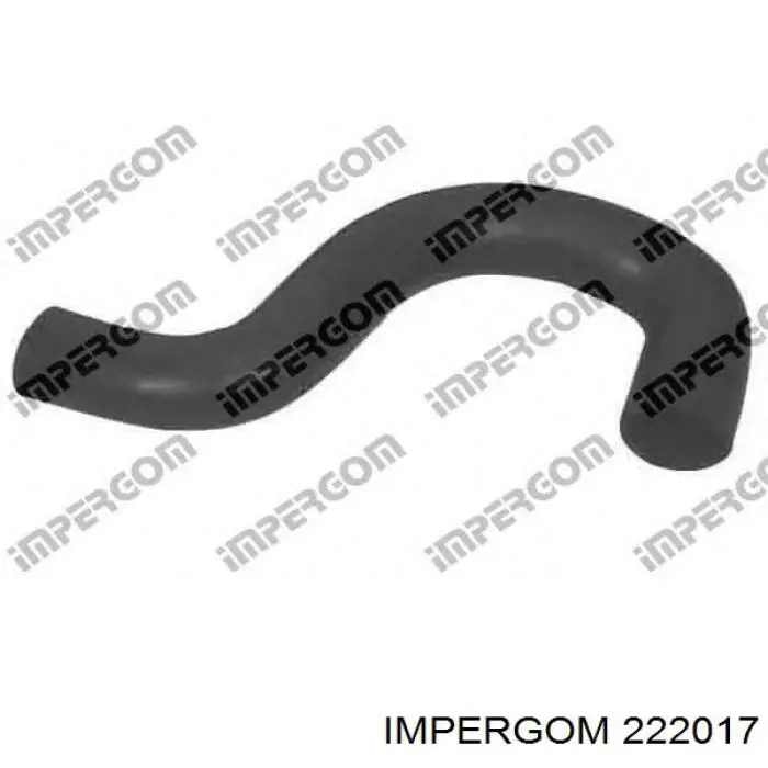 Патрубок системы охлаждения 222017 Impergom