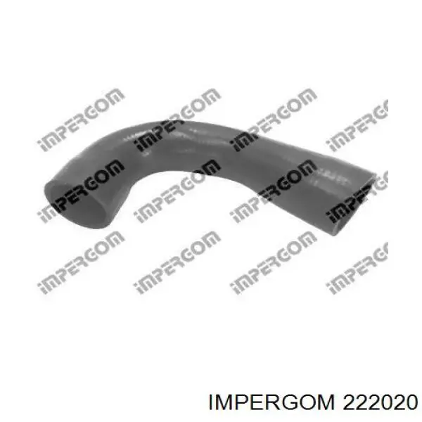 222020 Impergom mangueira (cano derivado esquerda de intercooler)