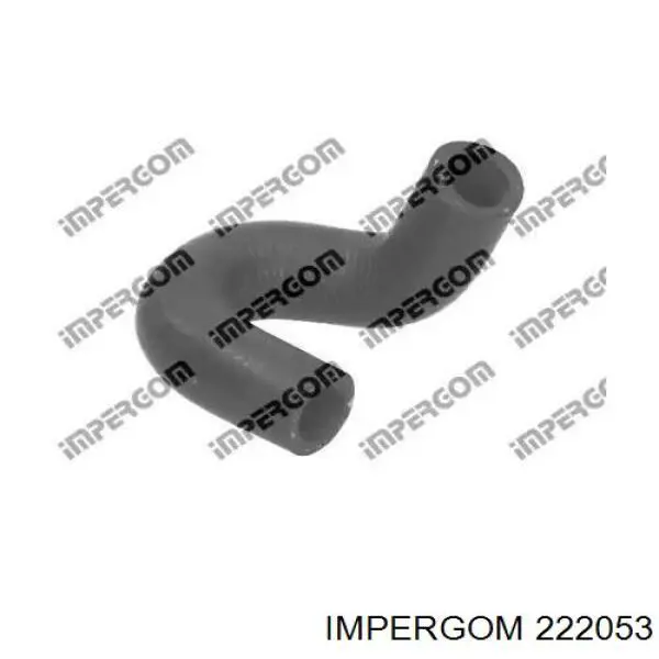 222053 Impergom шланг (патрубок радиатора охлаждения верхний)