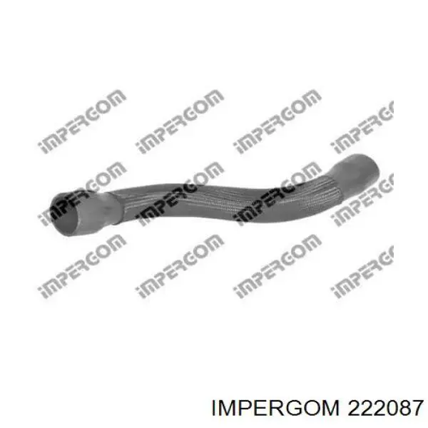 222087 Impergom mangueira (cano derivado superior de intercooler)