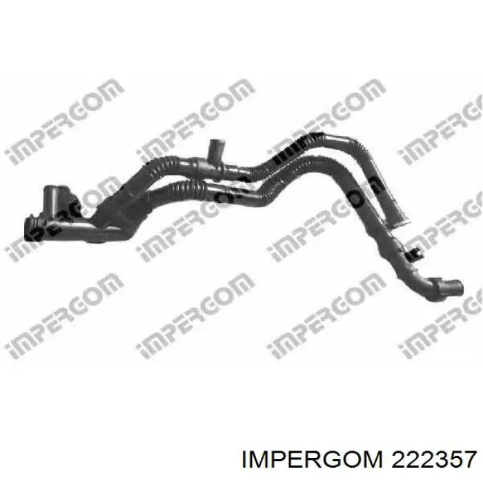 Шланг радиатора охлаждения Impergom 222357 цена, от 21.08 USD