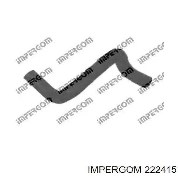 222415 Impergom Патрубок радиатора охлаждения нижний