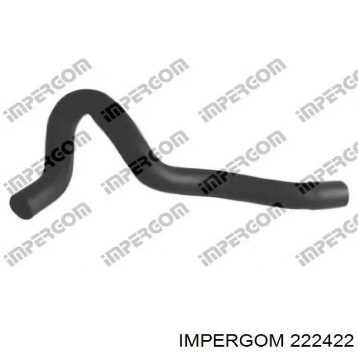 Шланг радиатора охлаждения Impergom 222422 цена, от 9.18 USD