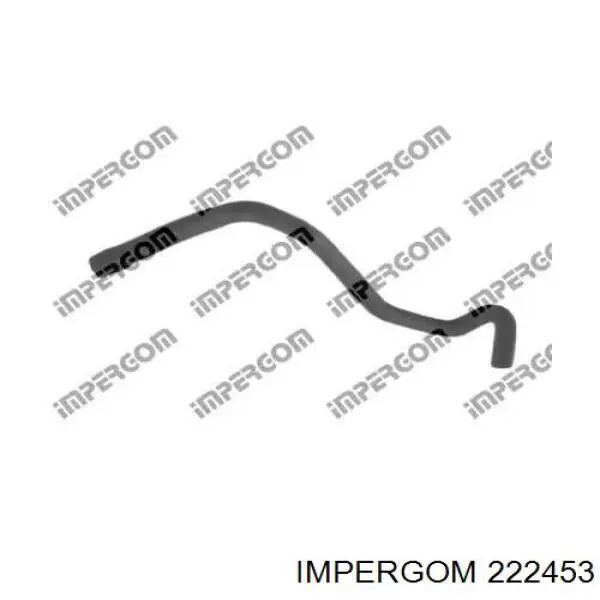 222453 Impergom Патрубок радиатора охлаждения нижний