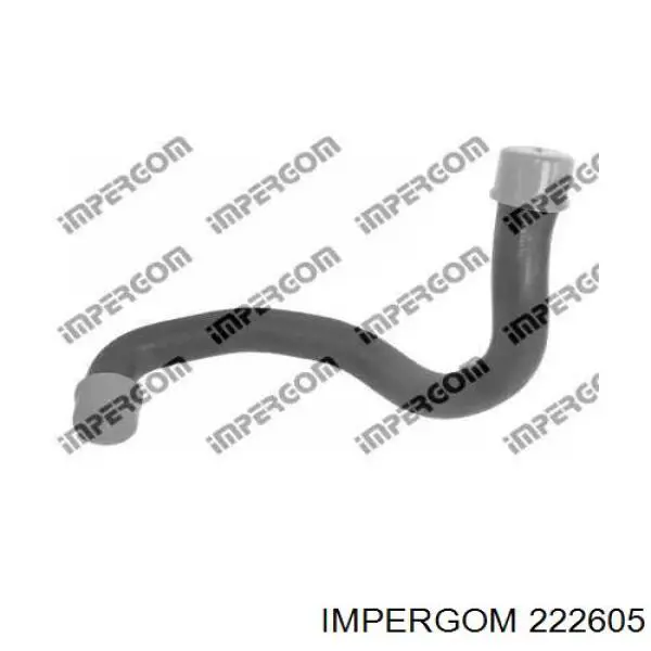 Mangueira (cano derivado) inferior do radiador de esfriamento para Mercedes GLK (X204)
