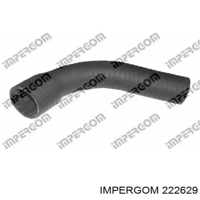 Tubo flexible de aire de sobrealimentación derecho 222629 Impergom