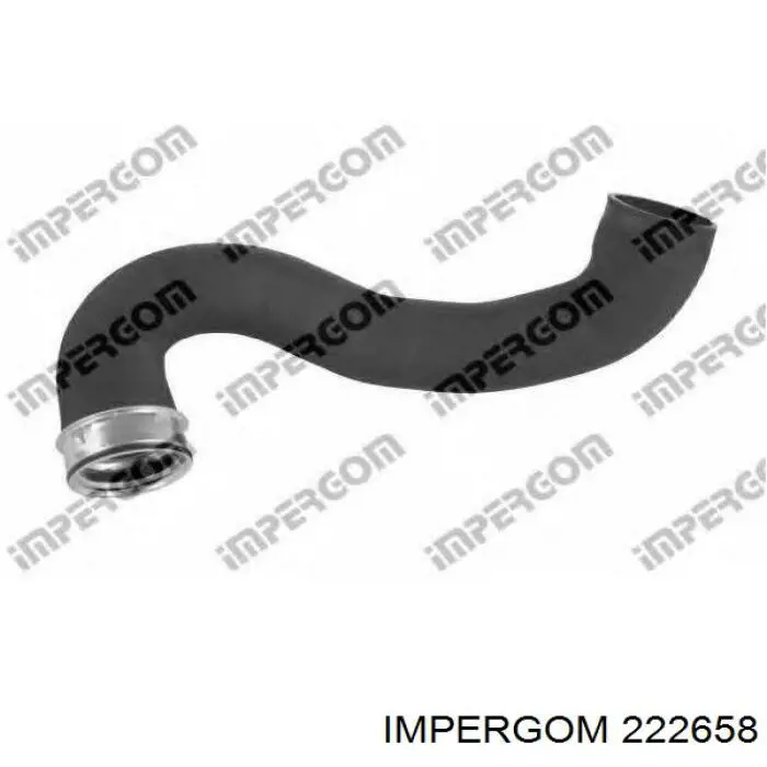 Патрубок интеркулера 222658 Impergom