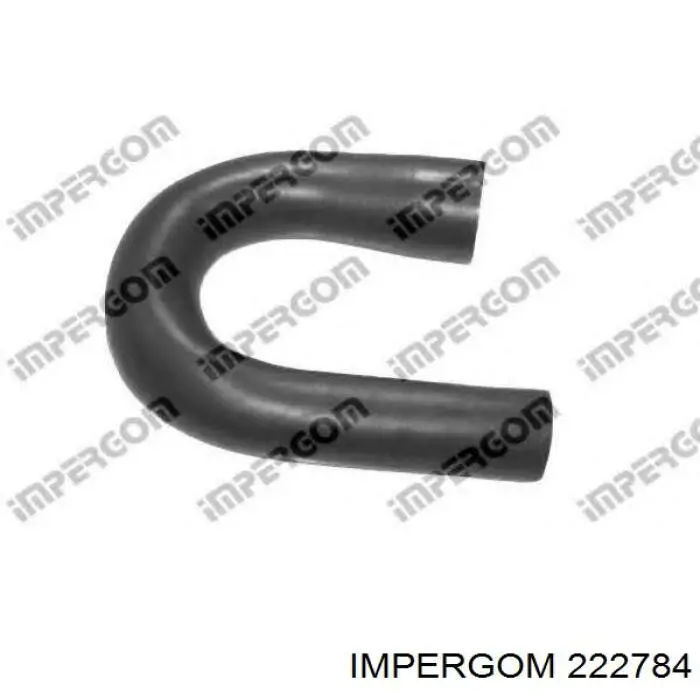 Tubo flexible de aire de sobrealimentación superior derecho 222784 Impergom