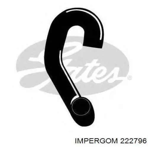Шланг радиатора отопителя Impergom 222796