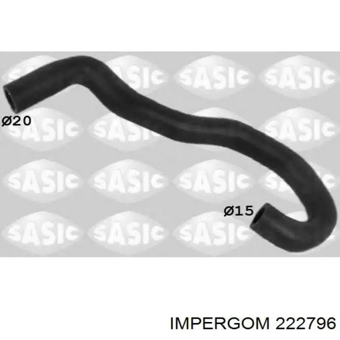 Патрубок отопителя Impergom 222796 цена, от 13.73 USD