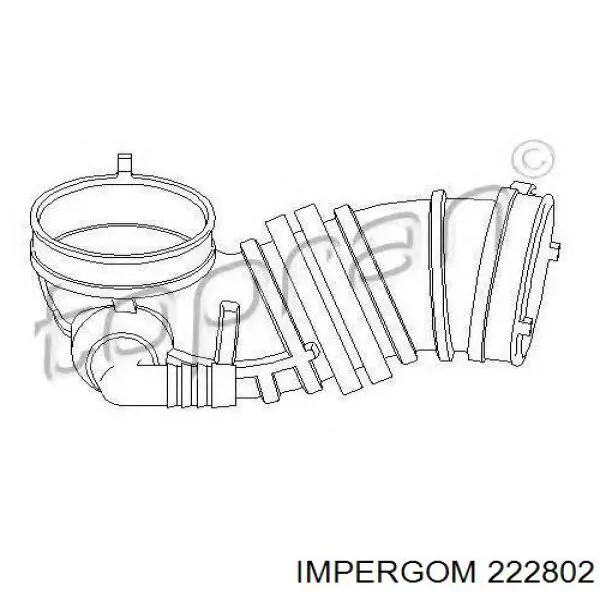 Гофра расходомера воздуха Impergom 222802 цена, от 11.59 USD